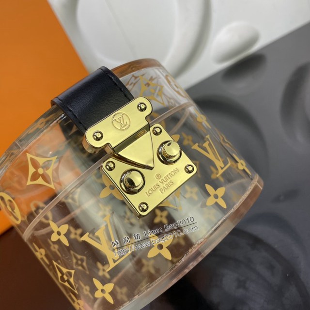 lv路易威登專櫃2022新款透明新版珠寶小盒 lv頂級原單有機玻璃裝飾盒 ydh4655